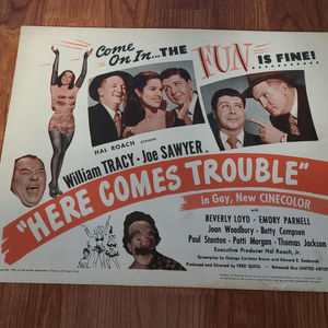 Here Comes Trouble - Title Cards