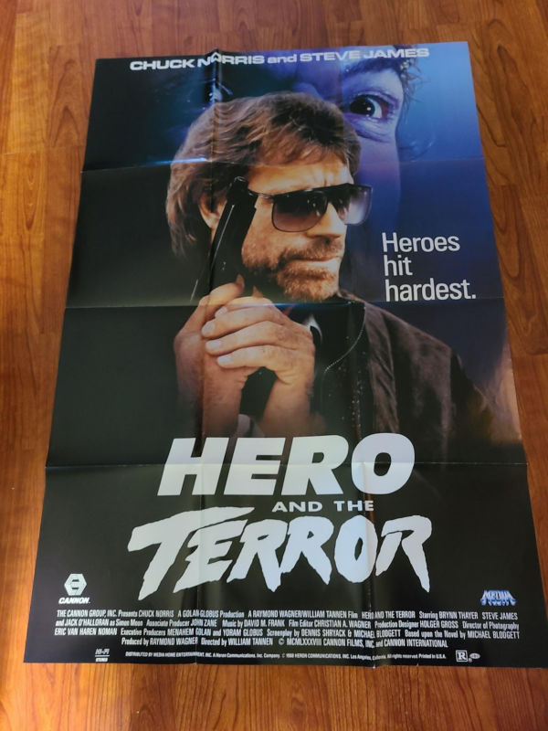 Hero and the Terror - 1 Sheets/US