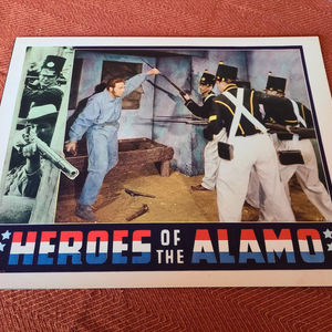 Heroes Of The Alamo - Western Lobby Cards