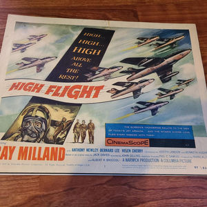 High Flight - Military/Aviation Lobby Cards