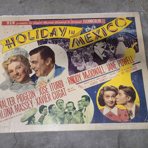 Holiday In Mexico - Half Sheets