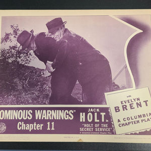 Holt Of The Secret Service - Serial Lobby Cards