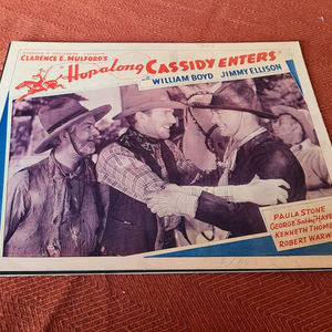 Hopalong Cassidy Enters - Western Lobby Cards