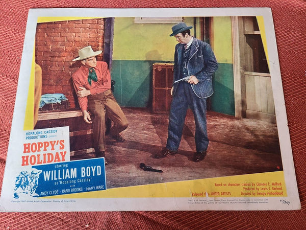 Hoppy's Holiday - Western Lobby Cards