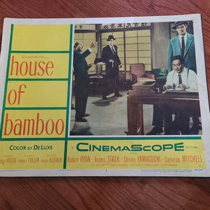 House Of Bamboo - General Lobby Cards