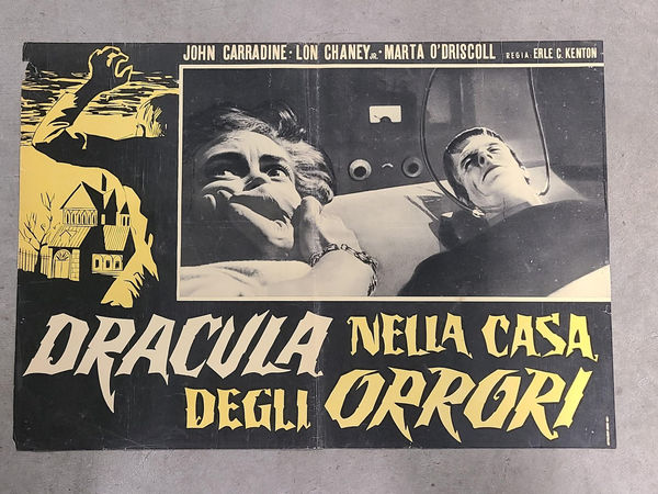 House Of Dracula - Fotobusta