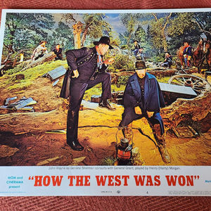 How The West Was Won - Western Lobby Cards