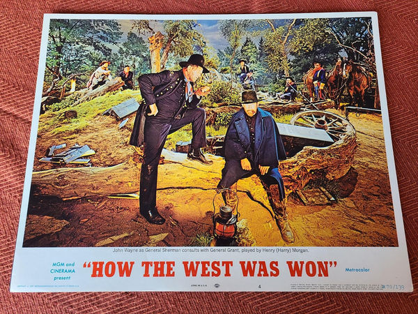 How The West Was Won - Western Lobby Cards