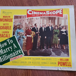 How To Marry A Millioniare - General Lobby Cards