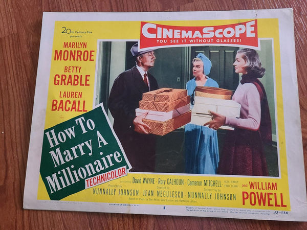 How To Marry A Millioniare - General Lobby Cards