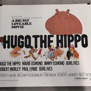 Hugo The Hippo - Half Sheets