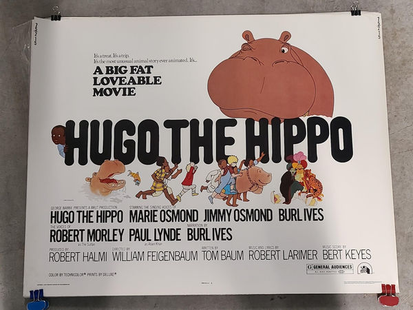 Hugo The Hippo - Half Sheets