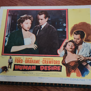 Human Desire - General Lobby Cards