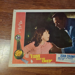 I Saw Whay You Did - General Lobby Cards