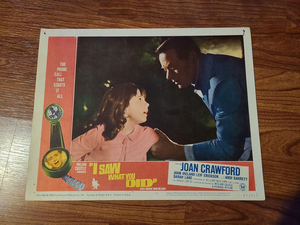 I Saw Whay You Did - General Lobby Cards