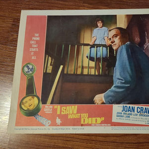 I Saw Whay You Did - General Lobby Cards