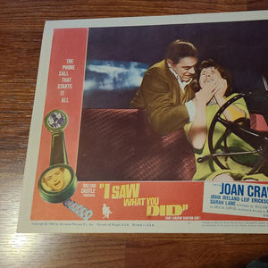 I Saw Whay You Did - General Lobby Cards