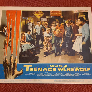 I Was A Teenage Werewolf - Scifi/Horror