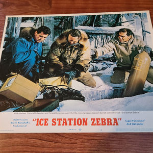 Ice Station Zebra - Military/Aviation Lobby Cards