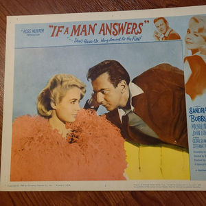 If A Man Answers - General Lobby Cards