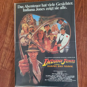 Indiana Jones & The Temple Of Doom - Window Cards