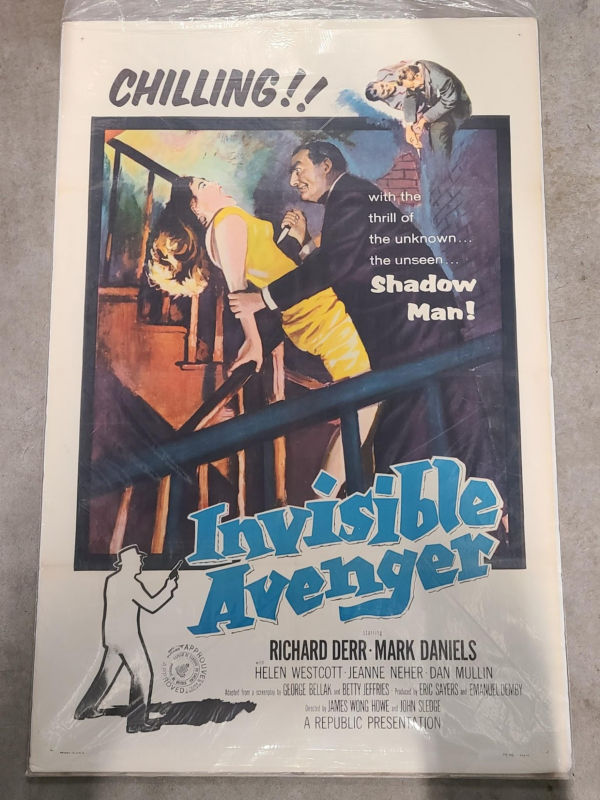 Invisible Avenger - 1 Sheets/US