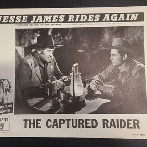 Jesse James Rides Again - Serial Lobby Cards