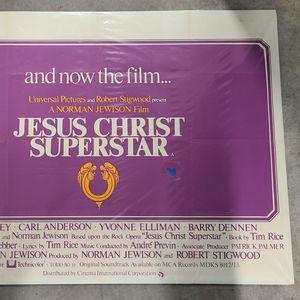 Jesus Christ Superstar - UK/US 30x40