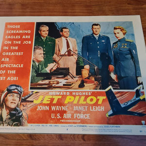 Jet Pilot - Military/Aviation Lobby Cards