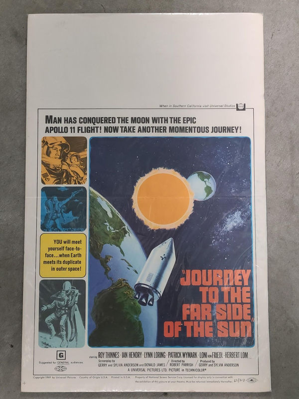 Journey To The Far Side Of The Sun - Window Cards