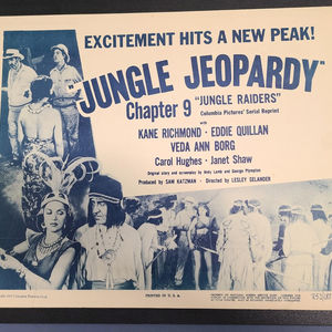 Jungle Raiders - Serial Lobby Cards