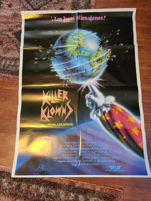 Killer Klowns From Outer Space - 1 Sheets/US