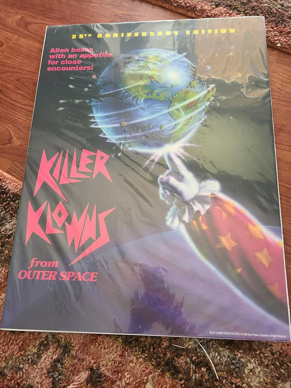 Killer Klowns From Outer Space - Window Cards