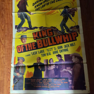 King of the Bullwhip - 1 Sheets/US