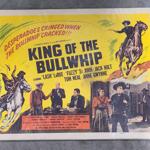 King Of The Bullwhip - Half Sheets