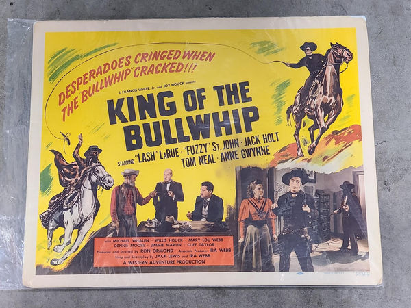 King Of The Bullwhip - Half Sheets