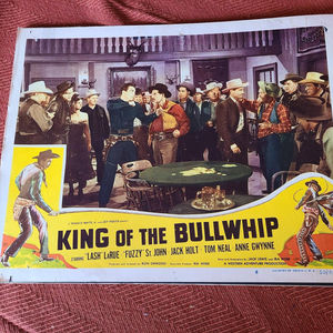 King Of The Bullwhip - Western Lobby Cards