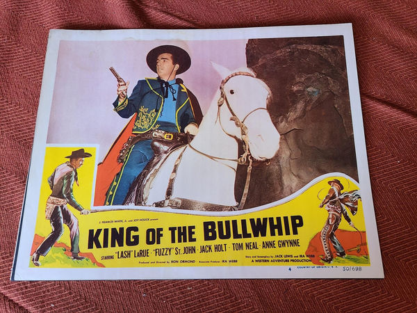 King Of The Bullwhip - Western Lobby Cards