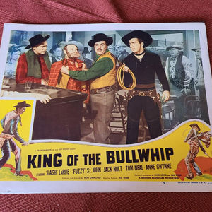 King Of The Bullwhip - Western Lobby Cards