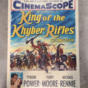 King Of The Khyber Rifles - 1 Sheets/US