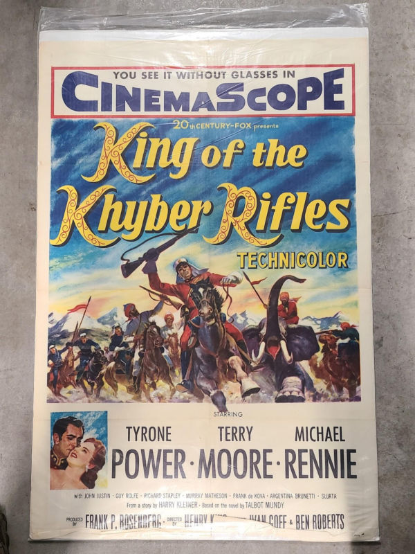 King Of The Khyber Rifles - 1 Sheets/US