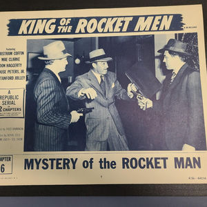 King Of The Rocket Men - Serial Lobby Cards