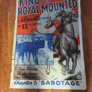 King Of The Royal Mounted - 1 Sheets/US