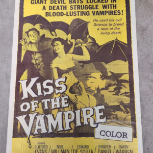 Kiss Of The Vampire - 1 Sheets/US