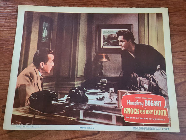 Knock On Any Door - General Lobby Cards