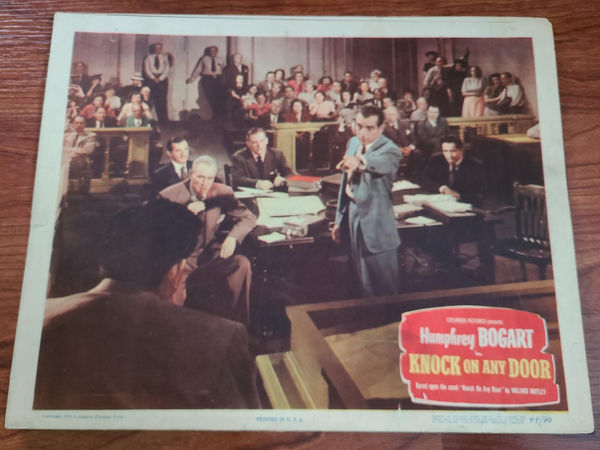 Knock On Any Door - General Lobby Cards