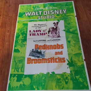 Lady & The Tramp/ Bednobs & Broomsticks - 1 Sheets/US