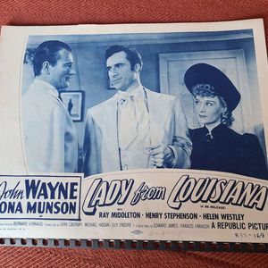 Lady From Louisana - General Lobby Cards