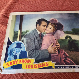 Lady From Louisana - Western Lobby Cards