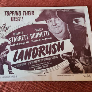 Landrush - Western Lobby Cards